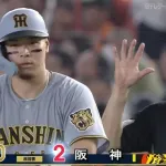 【巨人対楽天オープン戦】阪神、8回表1アウト二塁から佐藤輝明のタイムリーでリードを2点に広げる！！！！！！！！！！！！！