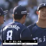 西武・冨士大和がほろ苦1軍デビュー…球種バレ疑惑も