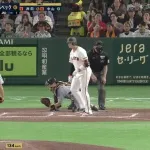 【巨人対阪神3回戦】巨人、3回裏に押し出しと岸田の犠牲フライで2点を取り2点差に迫る！！！