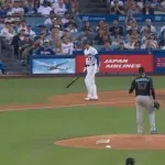 大谷翔平、第二打席は二打席連続四球