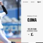 一軍試合実況　3月29日14:00～ ロッテ－西武(小島×平良)