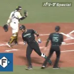 【ソフトバンク対日本ハム3回戦】日本ハム・万波、ソフトバンク・スチュワートから第２号同点ソロホームラン！！！！！！！！！！！！！