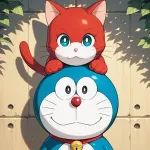 【画像】AI画像生成に「青いたぬきのロボット」を描かせた結果ｗｗｗｗｗｗｗｗｗｗ