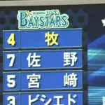 【朗報】DeNA相川新監督の奇策『1番・牧秀悟』が大成功