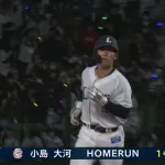 西武・ドラ1小島大河がプロ初ホームラン！ チーム1号の逆転2ラン