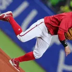 カープドラ3勝田成、打率.071 0本 1打点 出塁率.133 OPS.205（ショート固定）