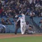 大谷翔平、第四打席で二試合連続安打となるライト前ヒット！！！！！