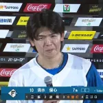 清水優心、5年ぶりのホームラン「母親は泣いてると思う」