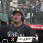 【楽天対ソフトバンク3回戦】ソフトバンク・山川、楽天・西垣から第3号同点ソロホームラン！！！！！！！！！！！！！！！！