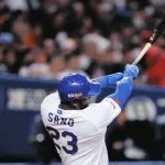 【中日】サノー、決勝2号先制2ラン！則本のスライダーを振り抜き左翼スタンドへ！