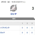 【サヨナラ負け】ホークスファン集合（2026.4.3）