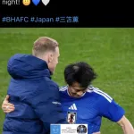 【画像】三苫薫、ジダン化してしまうｗｗｗｗｗｗｗｗｗｗｗｗ