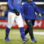 中日岡林、右ハムストリングを負傷か　井上監督は登録抹消を示唆