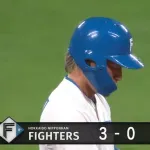 【日本ハム対オリックス1回戦】日本ハム・水野達稀、2回裏2アウト満塁から走者一掃先制タイムリーツーベース！！！！！！！！！！！！！！
