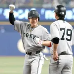 松本剛(1億1000万) .214(28-6) 長打0 OPS.456　←率直な感想ｗｗｗｗｗｗｗ