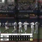4月7日　オリックス３－１ロッテ　先発木村が6回1失点の好投も後続打たれ敗戦…3連敗を喫する