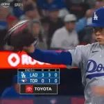 山本由伸、５回まで１安打無失点６Ｋ！勝ち投手の権利！！！！！