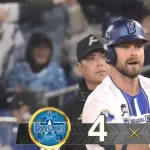 【DeNA対中日2回戦】DeNA、8回裏1アウト二三塁からヒュンメルの2点タイムリーで同点に追いつく！！！！！！！！！！