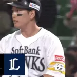 栗原陵矢のタイムリーヒットで1点差!!!!!!!!