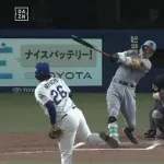 【中日対阪神2回戦】阪神・佐藤輝明、中日・仲地から第2号3ランホームラン！リードを6点に広げる！！！！！！！！！！！！！