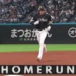柳田悠岐のホームランで同点！！