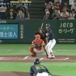 【巨人対ヤクルト2回戦】巨人・平山、コケる…