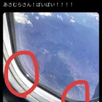【悲報】浅村栄斗アクスタ、飛行機の窓から転落ｗｗｗｗｗｗｗｗｗｗ