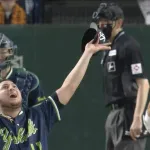 キハダ(ヤ) 6登板 6.0回 0勝0敗6セーブ 防御率0.00 奪三振率12.00 K/BB4.00 WHIP0.67