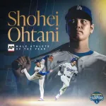 大谷翔平　15試合 .286 5 10 出塁率.425 長打率.571 ops.996　1勝0敗 12回 防0.00