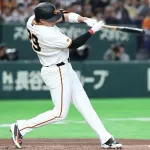ダルベック(巨) .205(44-9) 2本 7打点 出塁率.327 OPS.759 wRC+129 WAR+0.1