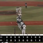 【ロッテ対日本ハム5回戦】ロッテが雨中の乱戦を制し3連敗で止める！西川が同点1号3ランを含む4安打5打点 藤原はV打＆3安打 佐藤も猛打賞 横山が降雨中断後の危機を凌ぐ