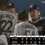 4月16日　ロッテ５－３日本ハム　先制許すも打線が二桁安打と躍動！八木が2日連続勝利投手で開幕カード以来の連勝！