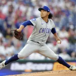 今永昇太 対フィリーズ 6回 1失点 与四球1 11奪三振