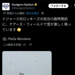 【悲報】今日のドジャース戦中止濃厚かｗｗｗｗｗｗｗｗｗｗｗｗｗｗｗｗｗｗｗｗｗｗｗｗｗｗｗｗ