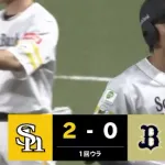 柳町達のタイムリーでまずは先制！！