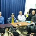 【悲報】辺野古で女子高生を死なせた抗議団体さん、腕組み会見してスナックで泥酔してしまう・・・・・・・・・