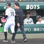 阪神・伊原は下肢のコンディション不良 試合後に藤川監督が明かす「下肢の違和感になると思います」
