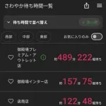 【悲報】さわやかさん、489分222組待ち・・・・・・・・・