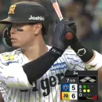 【阪神対中日6回戦】阪神・佐藤輝明、中日・根尾から第5号ソロホームラン!リードを2点に広げる!!!!!!!!!!!!!!!!