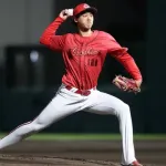 カープ育成杉田が2軍で急成長！←防1.38&空振り率41%の『お化けフォーク』持ち！