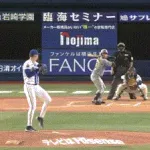 【DeNA対阪神4回戦】阪神、7回表1アウト一三塁から木浪の内野ゴロの間に三塁ランナーが生還し同点に追いつく！！！！！！！！！