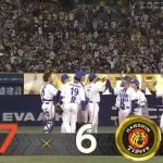 【DeNA対阪神5回戦】DeNAが阪神に競り勝ち5連勝で5割復帰！同点8回勝又がV打 佐野2号＆1000試合出場 度会猛打賞 竹田4回5失点 山崎ピンチも6S
