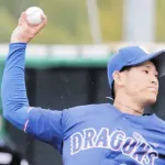 【中日2軍 】草加勝、２カ月ぶり実戦復帰で３回無安打無失点！