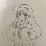 【画像】美少女描いたから評価を頼むwwwwwwwwww