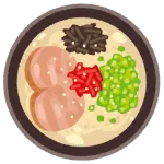 学食の豚骨らーめんさぁ…
