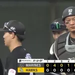 4月25日　ソフトバンク０－５ロッテ　先発種市アクシデント降板も後続が完封リレー！佐藤2打席連続弾も飛び出し快勝！