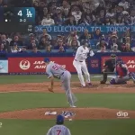 大谷翔平、第三打席は四球　３試合１２打席ぶりの出塁