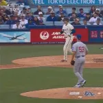 大谷翔平、第二打席は四球で出塁→マンシーが第９号同点２ランホームラン！！！！！！！！！！！！