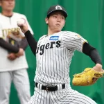 阪神　下村海翔が1軍にサプライズ合流　24年の右肘トミージョン手術からの復帰過程　プロでの登板なし