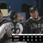 4月28日　ロッテ３－１楽天　先発ジャクソンが7回1安打無失点の快投で2勝目！寺地の一発など打線も躍動し連勝！